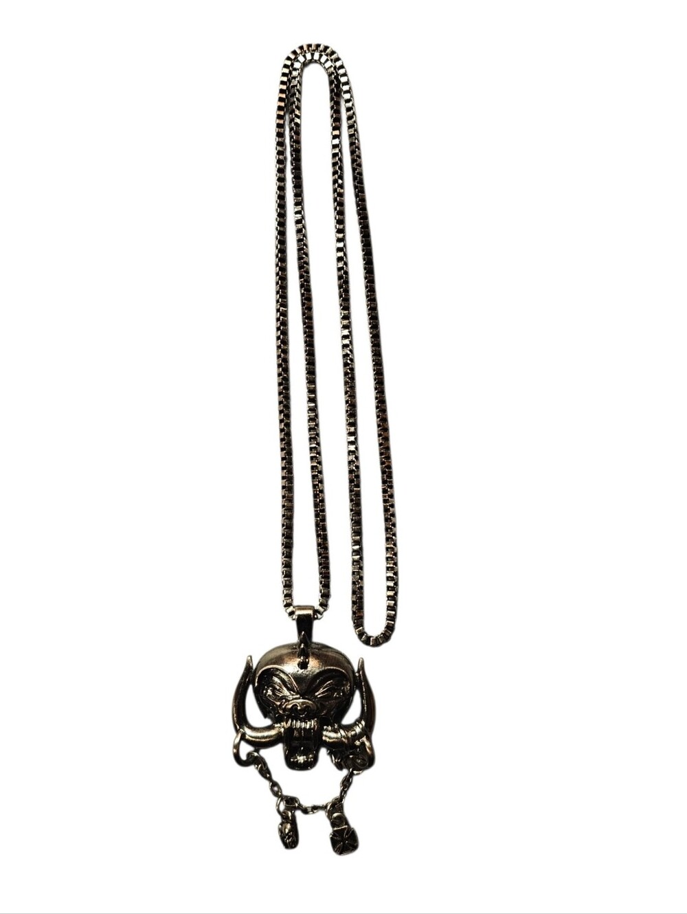 Motörhead Snaggletooth Warpig Pendant Necklace